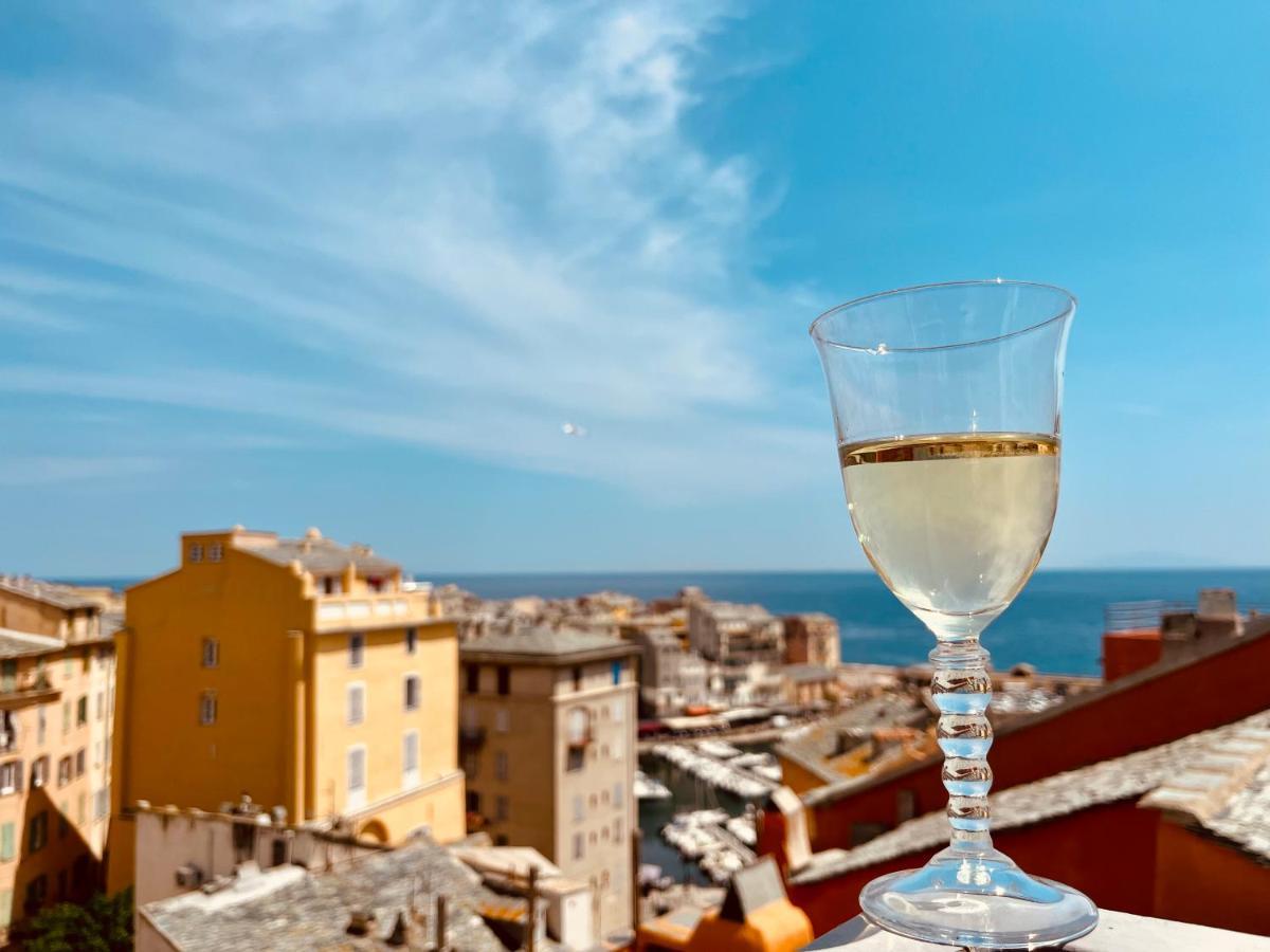 Pepites Bastiaises Vatta Appartement Roof Top Jacuzzi Vue Vieux Port باستيا المظهر الخارجي الصورة